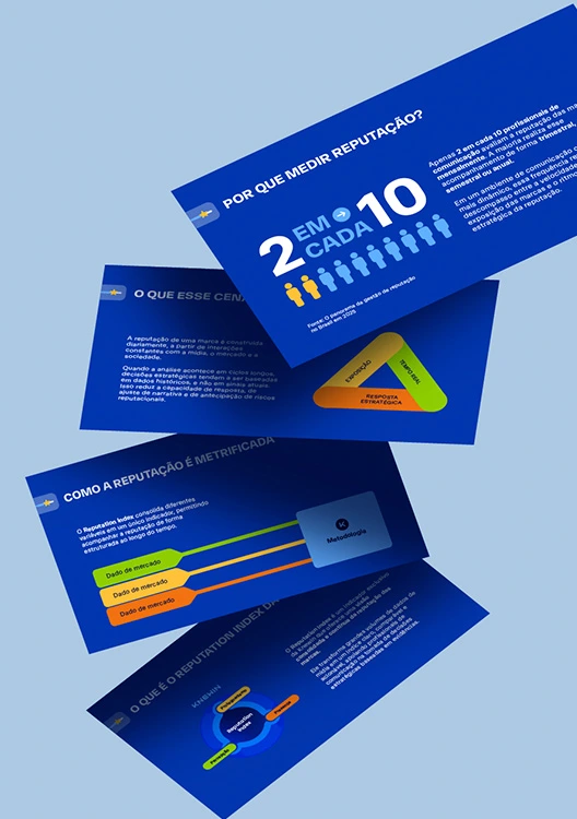 Infográfico: como profissionais de comunicação avaliam a reputação das marcas