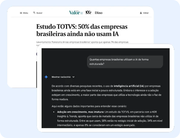 Apoio às estratégias de PR e presença nas IAs generativas