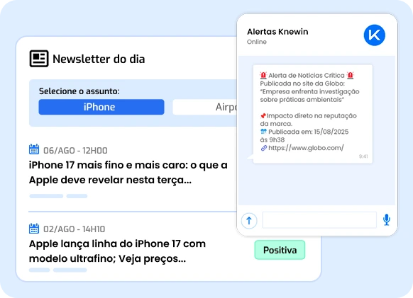 Newsletters inteligentes e personalizáveis