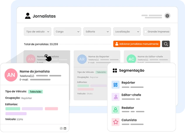 Conecte sua pauta aos jornalistas certos