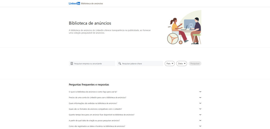 ferramentas para analisar concorrentes - Biblioteca do Linkedin