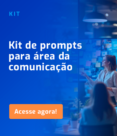 A IA pode ser uma grande aliada para profissionais da comunicação. Se você procura agilidade no seu dia a dia, então este kit foi feito pra você.
